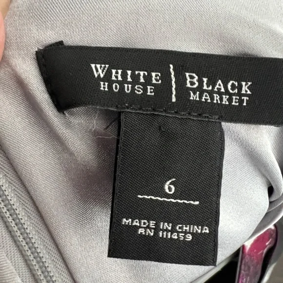 Metallic floral cocktail dress - Picture 5 of 5